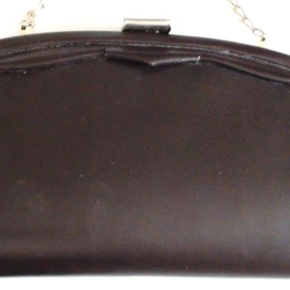 Clutch Handbag Evening or Mourning purse Black 1940s Exc condition - Picture 2 of 6